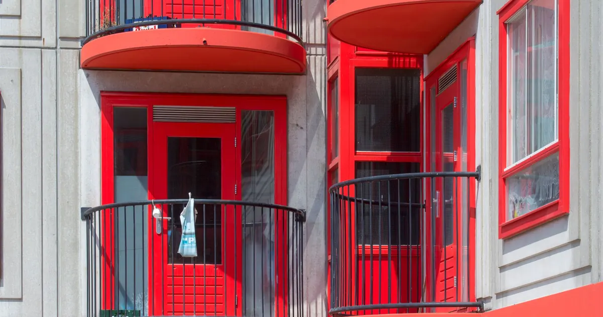 Façade d'immeuble en copropriété